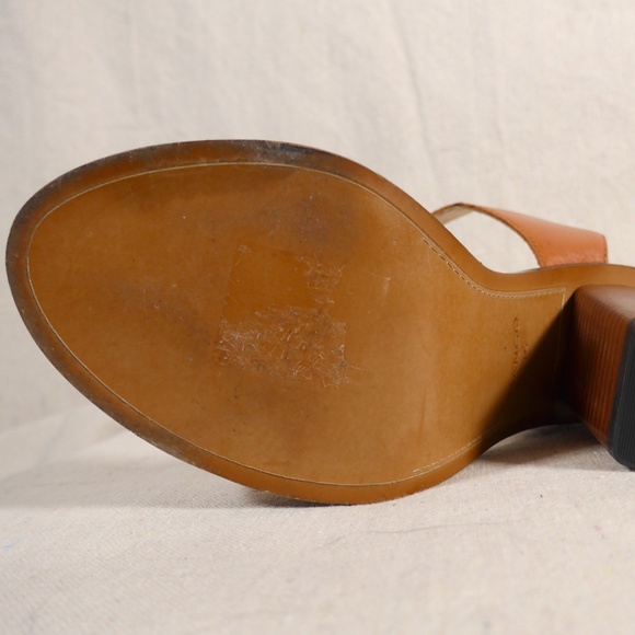 Mango Women 36 Chunky Heel Open Toe Sandal with Ankle Strap - Picture 14 of 16